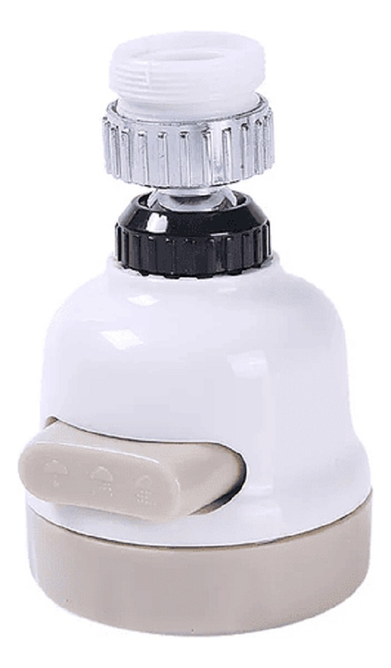 Genérico - Set 5 Adaptador Llave Ducha Filtro Gira 360 Cocina Hogar Lau