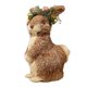 thumbnail image 4 of Coleccionables De Escultura De Conejo De Paja De Pascua Para Adorno De Primavera Marrón, 4 of 5