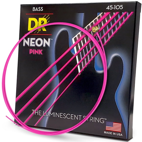 Cuerdas para bajo eléctrico DR Strings HI-DEF NEON NPB-45