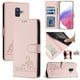 thumbnail image 5 of Funda tipo cartera FOXDOCK para Samsung Galaxy A6 2018 con soporte, ranuras, RFID, diseño de gato, 5 of 5