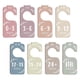 thumbnail image 1 of Separadores De Armario Para Bebé, Suministros Para Recién Nacidos, Divisor De Tallas De Ropa, 8 Uds., 1 of 5