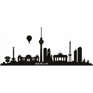 Rienda Libre Graphics - Decomural Berlin City Skyline Germany Ws-18831