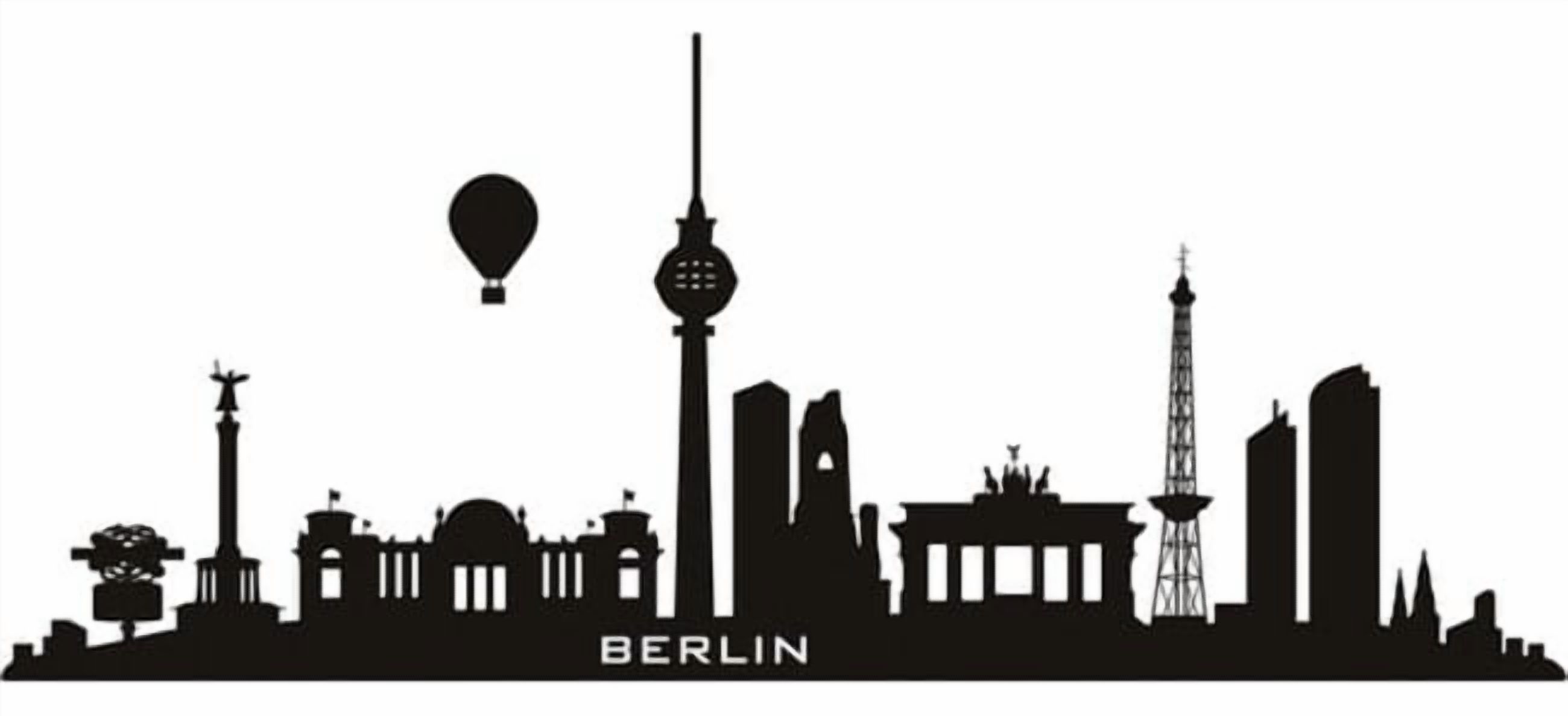 Rienda Libre Graphics - Decomural Berlin City Skyline Germany Ws-18831