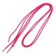 thumbnail image 1 of 1 par de cordones de escalada deportiva con cordones de color oval zapato atlético encaje rosa rojo, 1 of 5