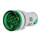 thumbnail image 3 of Voltímetro Corriente Alterna 50-500V Indicador LED De Potencia Verde, 3 of 5