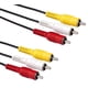thumbnail image 2 of Cable Audio Video 3 Colores Rca-rca Macho Macho 1,5 Metros multicolor, 2 of 8