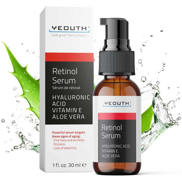 Sérum YEOUTH Retinol para rostro con ácido hialurónico 30 ml para toda la piel