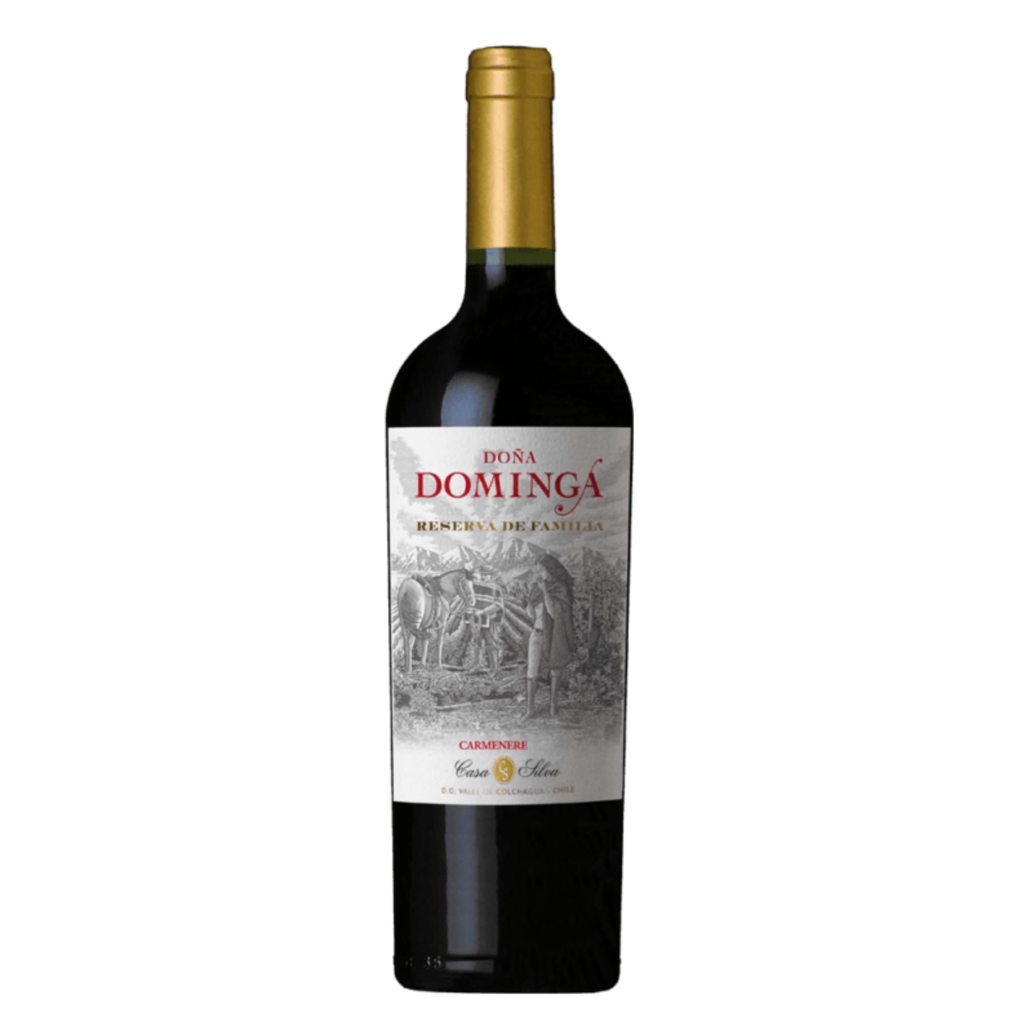 Vino Tinto Carmenere Reserva 13° Botella 750 ml Doña Dominga