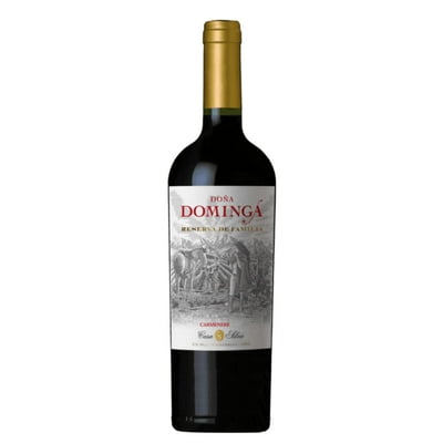 Vino Tinto Carmenere Reserva 13° Botella 750 Ml Doña Dominga