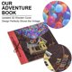 thumbnail image 4 of Álbum de fotos AMAOGE 30 cm – Scrapbook con relieve y tema de globo, 4 of 6
