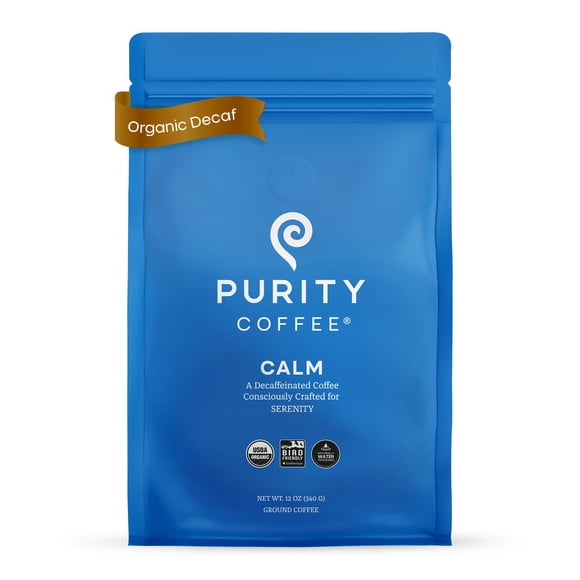 Café molido Purity Coffee CALM Decaf 355 ml USDA Organic