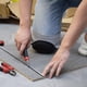 thumbnail image 5 of Rodilleras cómodas antideslizantes, cojín de espuma extra grueso para fregar pisos, jardinería, yoga y construcción, forro interior suave, correas dobles resistentes y fácilmente ajustables., 5 of 6