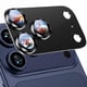 thumbnail image 1 of Protector metálico de vidrio para lente de cámara del iPhone 17 Pro Max Uyiton, 1 of 8