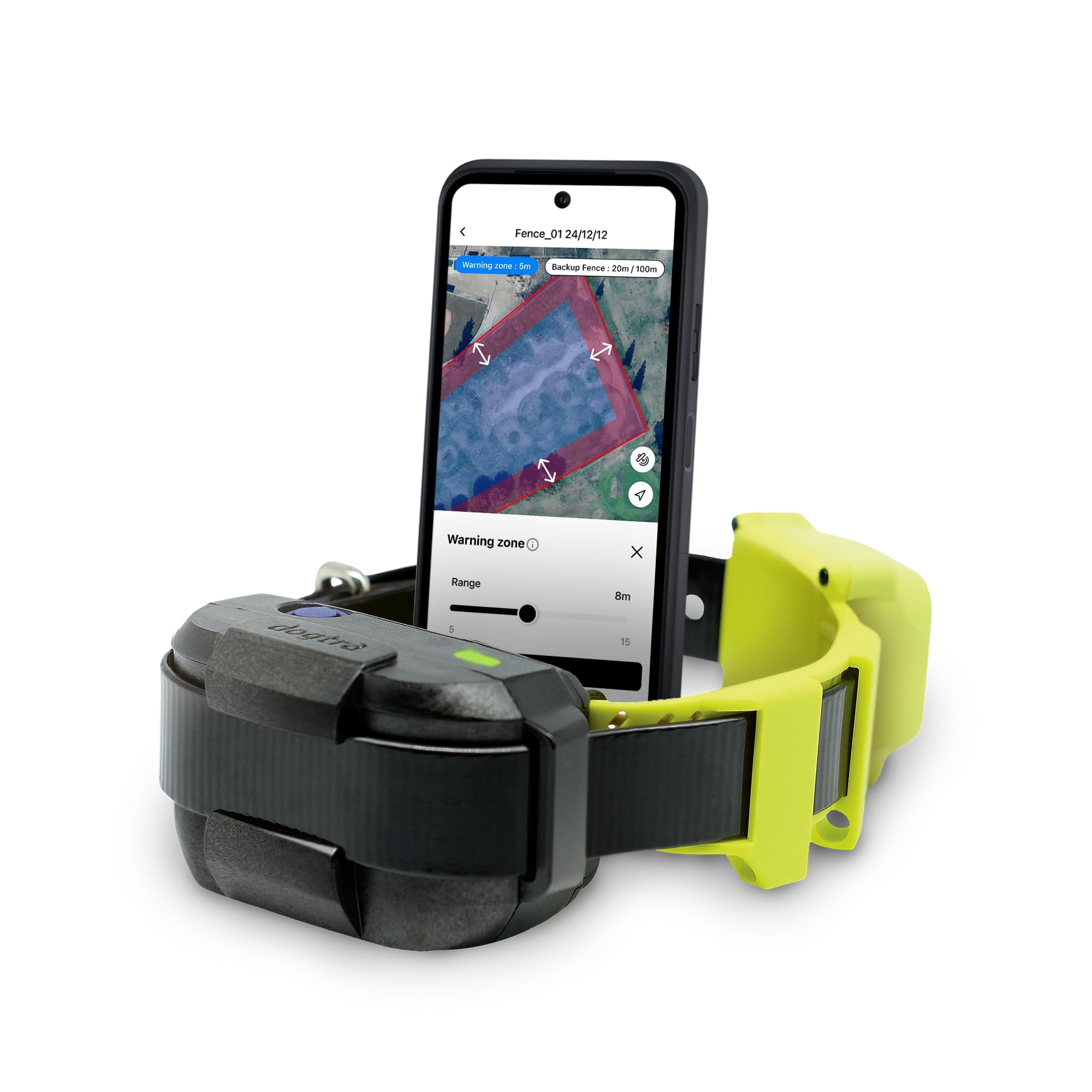 Valla para perros GPS Fence Dogtra con aplicación para perros de más de 15 libras