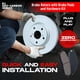 thumbnail image 5 of Kit de frenos traseros R1 Concepts para Nissan Altima/Maxima/Sentra/Juke, 5 of 8