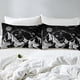 thumbnail image 5 of Christm-as Trees D-u-t Co-ve-r Queen Size Sa-nta Claus- and Snowman Comfort-er Cover with 2 Pillow-case for Te-ens Adults Kids S-tarry Sky Be-dding Set Snow Sc-ene Brea-thable 3 Pieces D-ecorative, 5 of 5