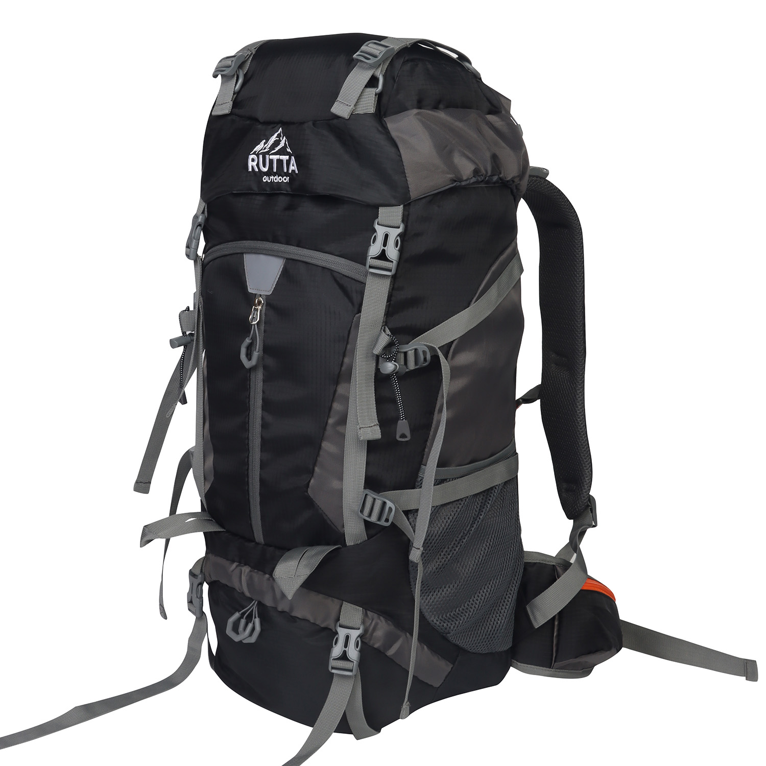 Rutta - Mochila Camping 65L Negro