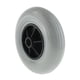 thumbnail image 1 of Ruedas delanteras antideslizantes resistentes al desgaste de 8 pulgadas Ruedas Ruedas Negras, 1 of 3