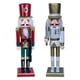 thumbnail image 5 of Figuras De Cascanueces De 2 Uds. De 12 Pulgadas, Figuras Decorativas De Navidad, Decoración Hecha A Mano, Estilo E, 5 of 5