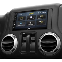 Radio Para Auto Stinger Para Jeep Wrangler Jk Con Pantalla Táctil Hd De 6,8""