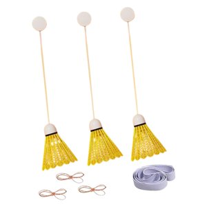 Ioensy - Entrenador Individual De Bádminton Para Niños, Herramienta De Durabilidad, Práctica Individual Para Juegos En Casa, Sin Iluminación