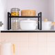 thumbnail image 4 of Repisa Organizador Multiuso Cocina Acero Madera 34cm Color Negro, 4 of 8
