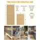 thumbnail image 5 of Juego de alfombrillas de baño Furicher Waffle, grandes, antideslizantes y ultraabsorbentes, 5 of 8