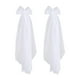 thumbnail image 1 of 2 Uds Velos De Hombro Para Boda Suministros De Decoración Para Fiestas Chal Mujer Tul De Malla Suave Blanco, 1 of 3