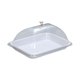 thumbnail image 4 of Soporte Para Tartas Con Tapa, Plato Transparente Para Postres, Tienda, Comedor, Restaurante, Color Blanco, 4 of 5