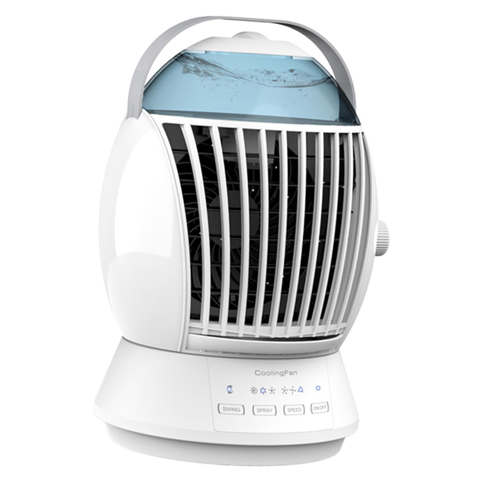 Magideal - Mini Aire Acondicionado, Ajuste De 45 Degree, Ventilador De Refrigeración Por Agua Usb Personal, Ventilador Enfriador De Aire Acondicionado Para Habitación