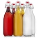 thumbnail image 5 of Botellas de vidrio WILLDAN con tapa swing top de 1 L [paquete de 6] para kombucha, 5 of 9