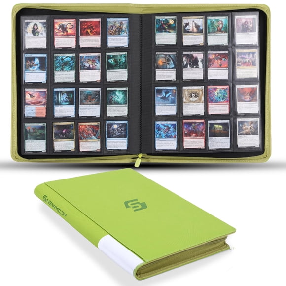 Carpeta para cartas Snekdy Premium de 1024 bolsillos para trading cards con 16 bolsillos