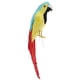 thumbnail image 3 of simulación artificial con plumas loro pájaro animal modelo juguete decoración del hogar e, 3 of 5