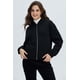 thumbnail image 1 of Polerón Mujer Liso Estilo Bomber Negro, 1 of 4
