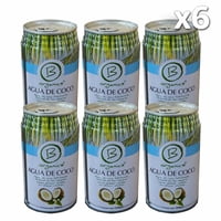 B Organics - Agua De Coco 6X Natural 330Ml
