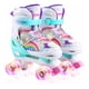 thumbnail image 1 of Patines 4 Ruedas Led Ajustable Para Niñas Arcoiris Turqueza, 1 of 8