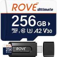 Tarjeta De Memoria Rove Ultimate Microsdxc De 256 Gb Con Usb 3.2 Tipo C