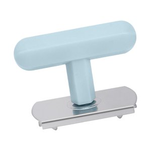 Bothyi - Abridor De Tarros De Acero Inoxidable Portátil Sin Esfuerzo Para Personas Mayores Manos Débiles Azul