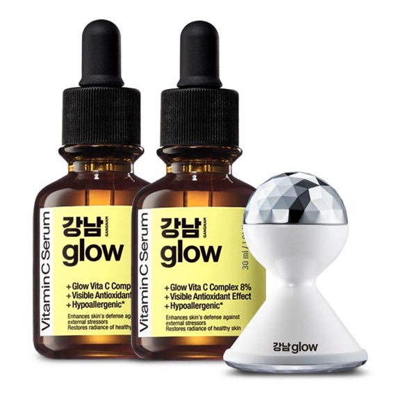 Suero GANGNAM GLOW 30 ml y Set Galvánico