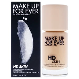Make Up For Ever - Base Hd Skin Indetectable Que Se Mantiene Fiel - R Cool Ivory De Para Mujeres - Base