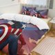 thumbnail image 2 of Captain-America Comforter Set for Kids Boys Teen Men Tween 3D Lightweight Microfiber Bedding Sets, 2 of 4