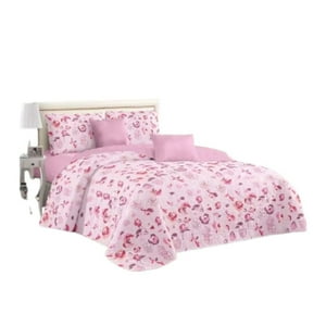 Genérico - Cubrecama Quilt Verano 2 Plazas - Palo Rosa Flores Kfl694