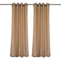 Dib - Cortina 2 Paños Textura Lino Milano Tostado