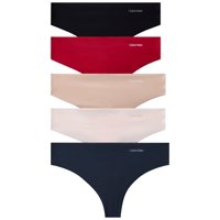 Pack De 5 Bragas Calvin Klein Invisibles Sin Costuras
