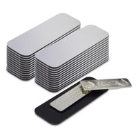 Etiquetas De Nombre All Quality Paquete De 25 2.5X7.5 Cm Magnéticas