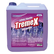 Jabón Líquido Tremex 5L – Glicerina y Lavanda Hidratante