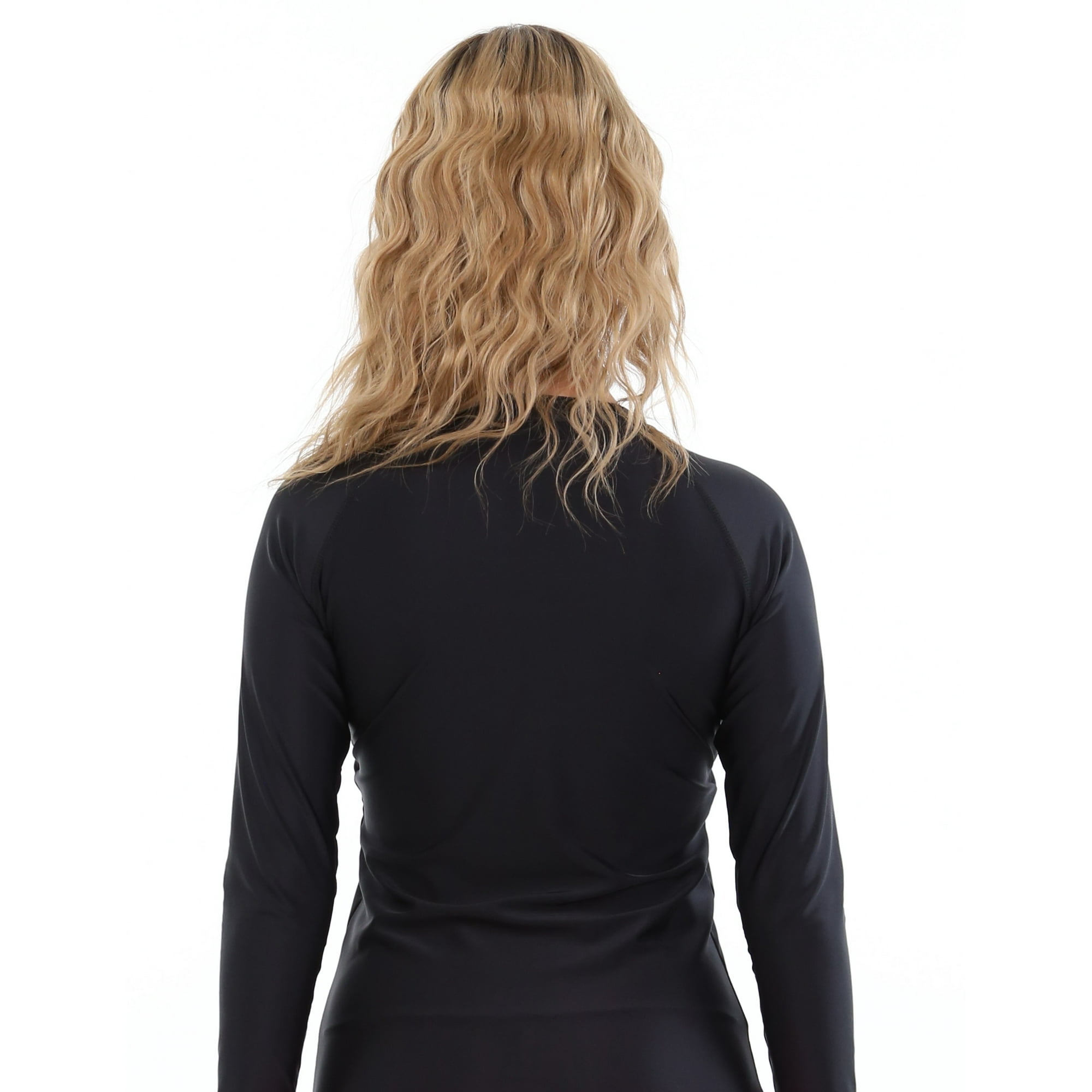 Samia - Polera Mujer Protección Uv Negro M