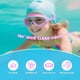 thumbnail image 2 of Gafas de natación CMBJJU Kid con tapones para los oídos, antivaho y UV, de 4 a 12 años, paquete de 3, 2 of 7