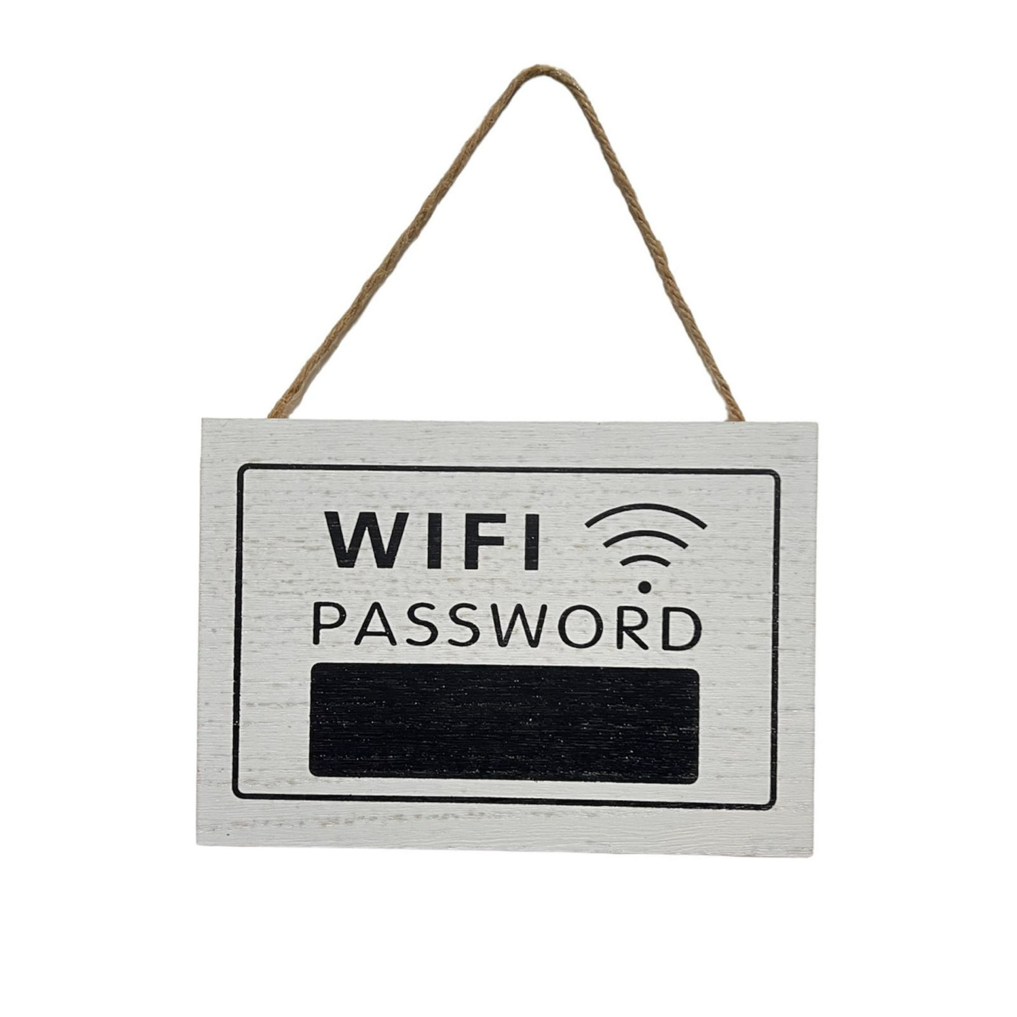 Oem - Letrero Pizarra Wifi Letrero Decorativo Clave Wifi Hogar B