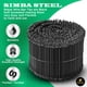 thumbnail image 2 of Bridas de alambre de doble lazo SIMBA STEEL 6" calibre 17, 1000 piezas, 2 of 7